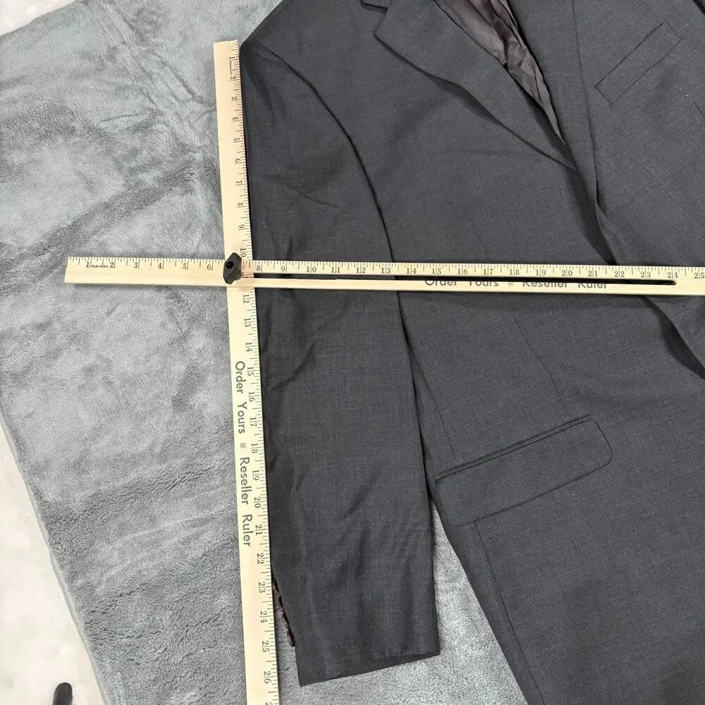 Lauren Ralph Lauren Gray Suit Mens 40W 32L Pants 48L Jacket Two Piece